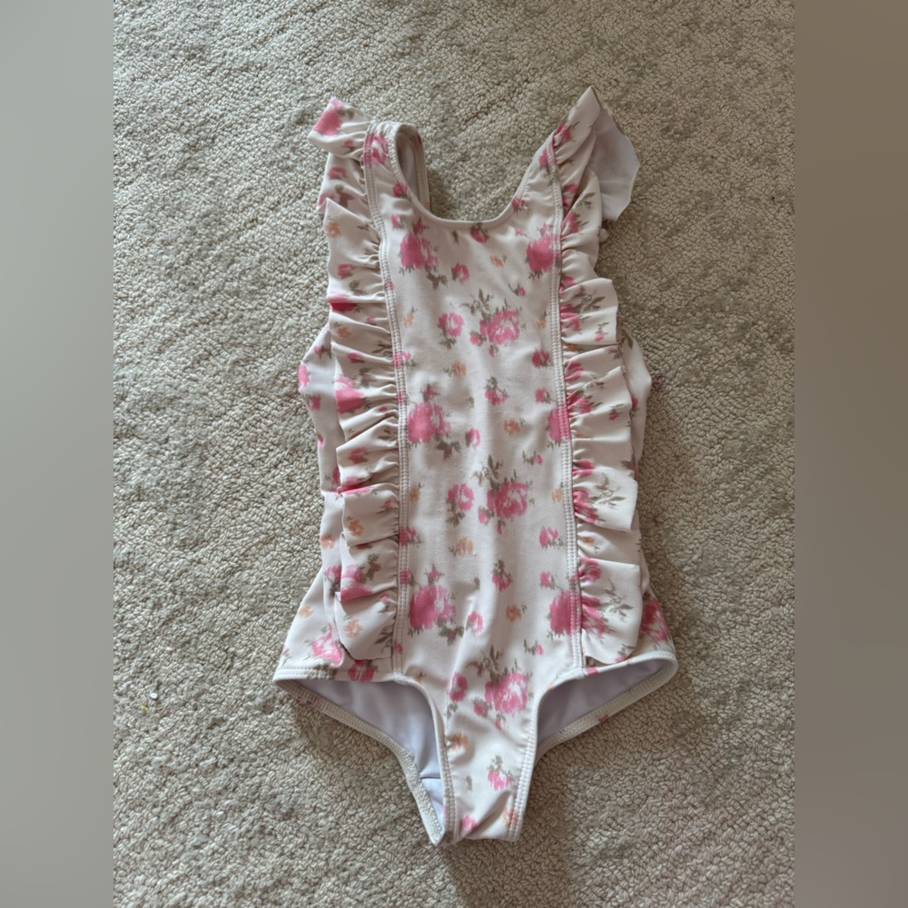 Minnow x loveshackfancy one piece swimsuit 3/4 GUC